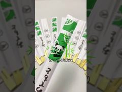 Экологичная упаковка бамбуковых палочек для еды на заказ