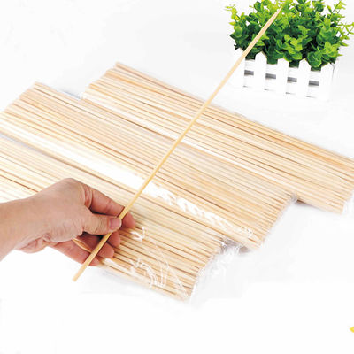 Easy Cleaning Disposable Bamboo Skewers Natural Colour With Customizable Packaging (Легко очищаемые одноразовые бамбуковые скеверы)