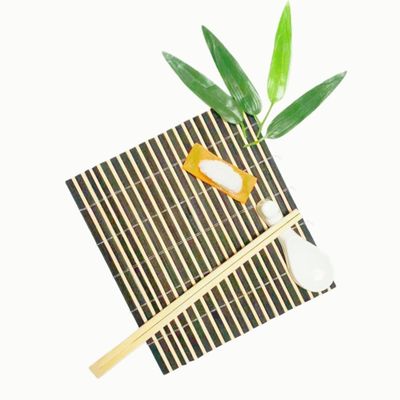 Chinese Manufacture Wholesale Disposable Bamboo Tensoge Chopsticks with Semi Sleeve Packed